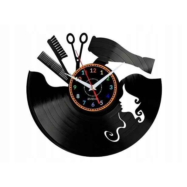Kadeřnický Salon Nápad na Dárek Nástěnná Dekorace z vinylové desky