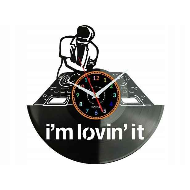 IM Lovein' It Dj Nápad na Dárek Nástěnná Dekorace z vinylové desky