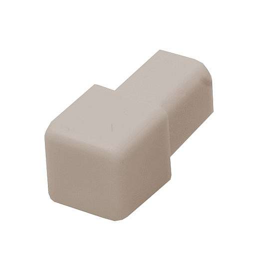 Roh k liště hranatý PVC bahama výška 8 mm, LHROH81