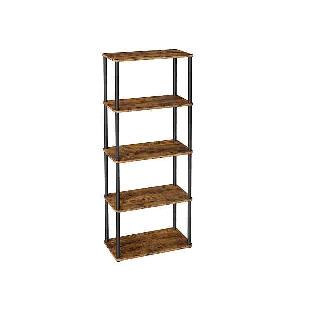 SONGMICS Regál Vasagle Pier 60 cm černý/hnědý