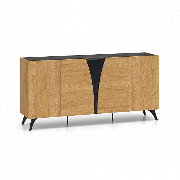 Petits-meubles SIDEBOARD Soah Dřevo a černá