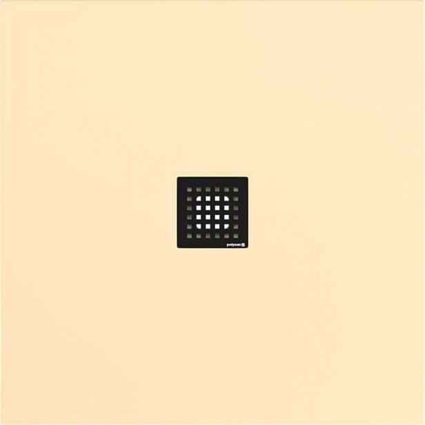 Sprchová vanička čtvercová Polysan Flexia 90x90 cm litý mramor béžová 71546.81
