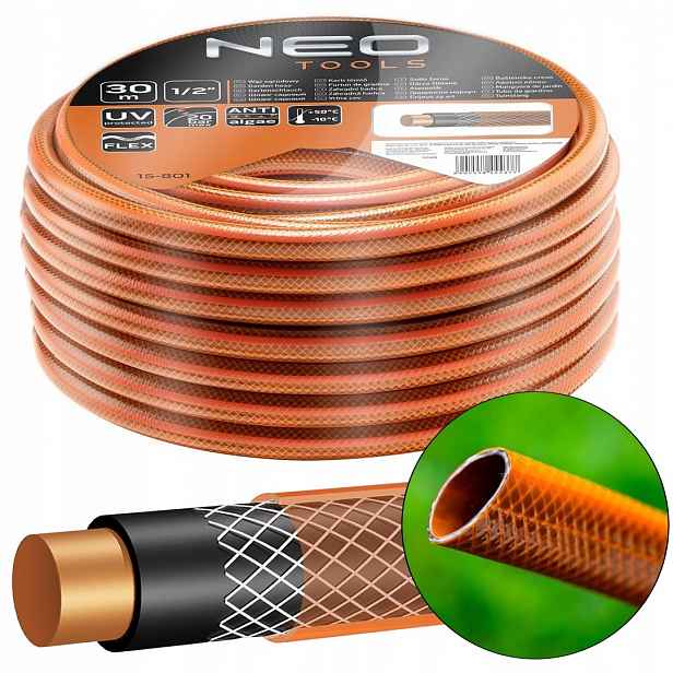 4VRSTVÁ Zahradní Hadice 1/2 30 M Neo Economic 7BAR 50 °C