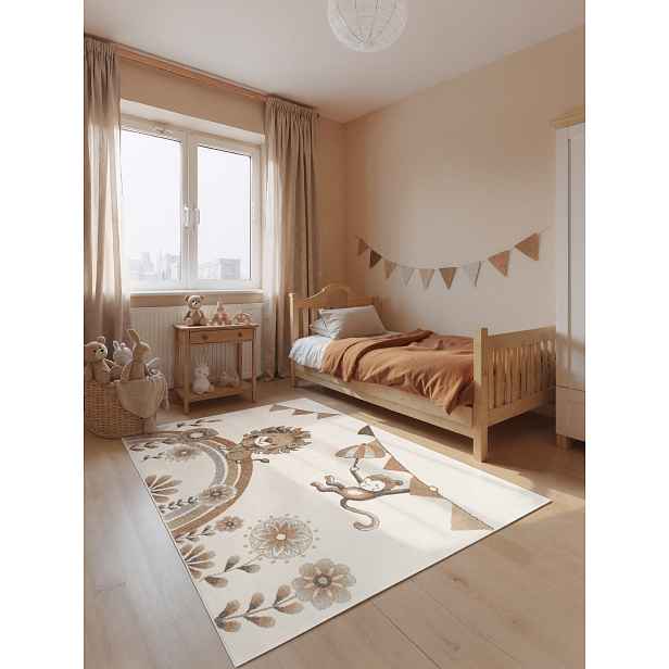 Dětský kusový koberec Villeroy & Boch Boho Kids 106309 Cream Multicolor, 160x230, bílá, dětský pokoj, Villeroy & Boch