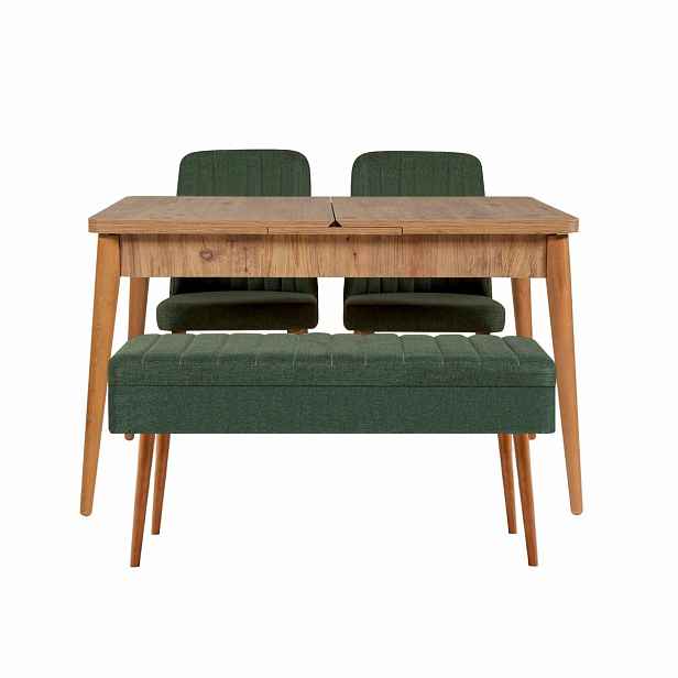 Jídelní set Vina Atlantic Pine and Green, 4 ks