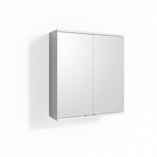 Vicco KOUPELNOVÁ ZRCADLOVÁ SKŘÍŇKA Roy Bílá 60 x 68 cm