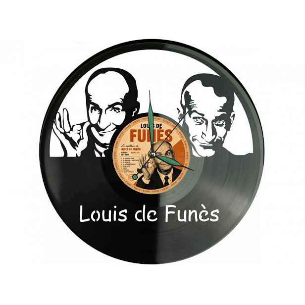 Louis de Funès Nápad na Dárek Nástěnná Dekorace z vinylové desky