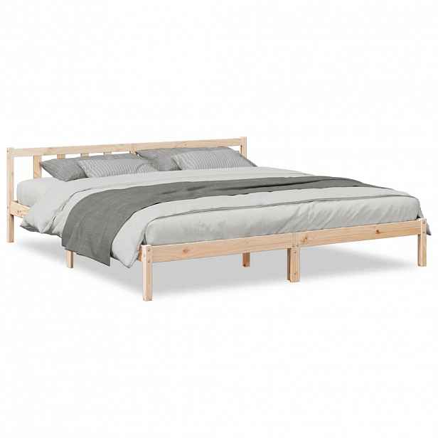 vidaXL Prodloužený rám postele bez matrace 200 x 220 cm masiv borovice