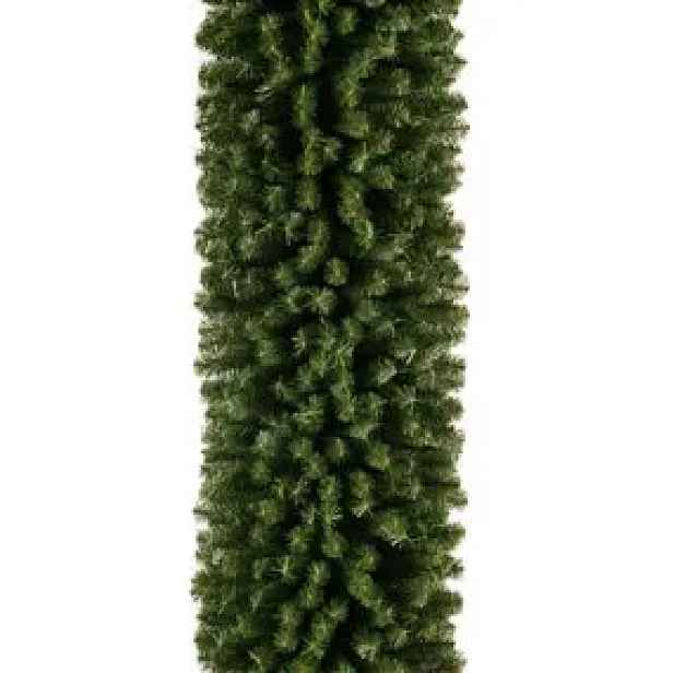 3D umělá vánoční girlanda jehličí 100 × 40 cm, zelená