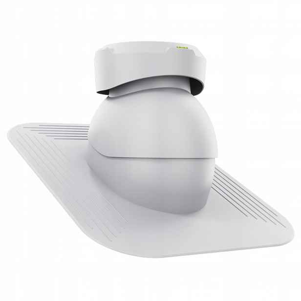 Krbový kanalizační ventilátor fi110 Pod Asfaltový Šindel/pape Světle Šedý Ral 7036