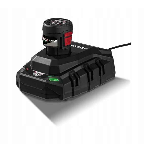 Parkside Performance Akumulátor 12V 2,5 Ah Papk 12 a Nabíječka 6A Plgk