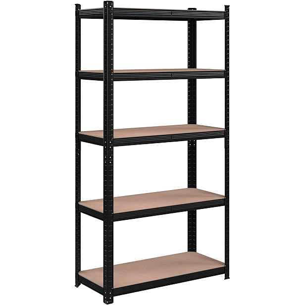 SONGMICS Regál Wera 90x180 cm černý