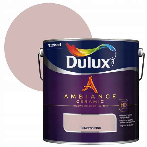 Dulux Ambiance Barva 2,5L Princess Pink
