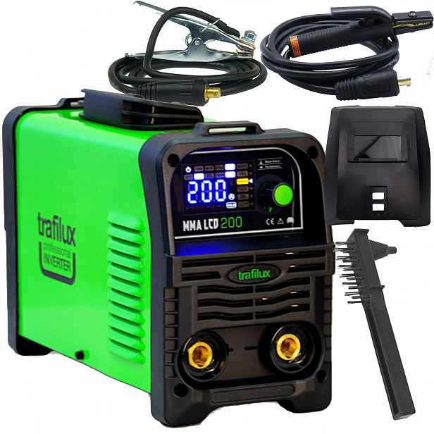 Invertorová svářečka Trafilux Mma LCD 200 Synergie Tig Lift Vrd Hot Start