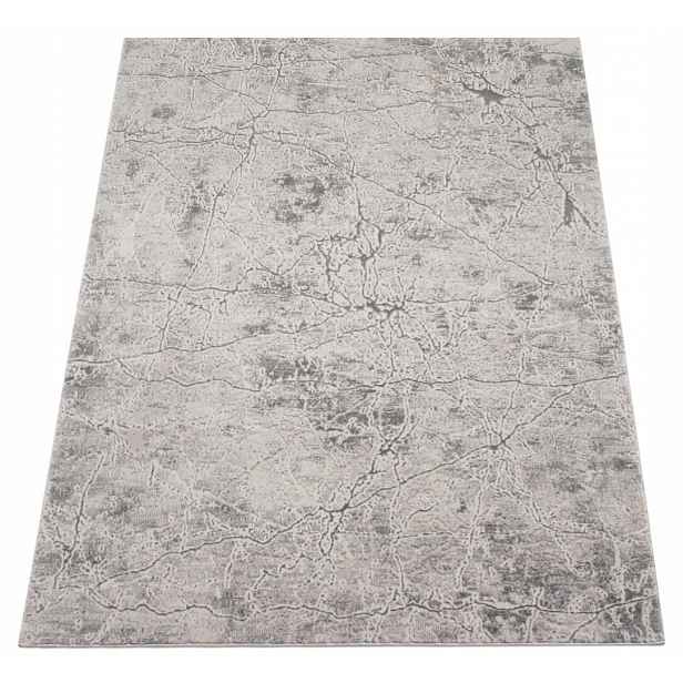 Koberec Do Obývacího Pokoje Šedý Glamour Elite Moderní Ložnice 60X100