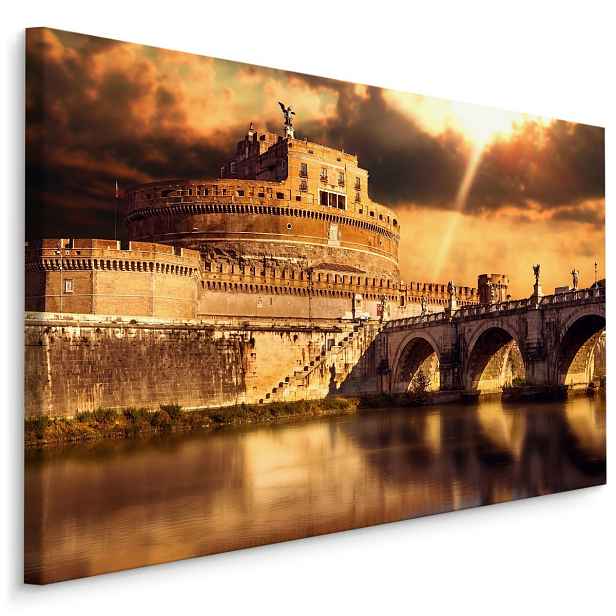 Plátno Pohled Na Řím Vintage Varianta: 30x20