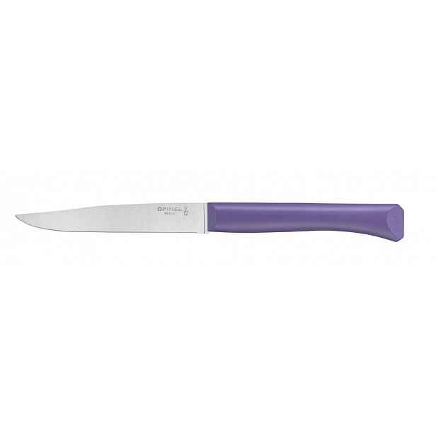 OPINEL Bon Appetit steakový nůž s polymerovou rukojetí, fialový, čepel 11 cm