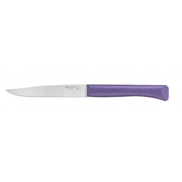 OPINEL Bon Appetit steakový nůž s polymerovou rukojetí, fialový, čepel 11 cm