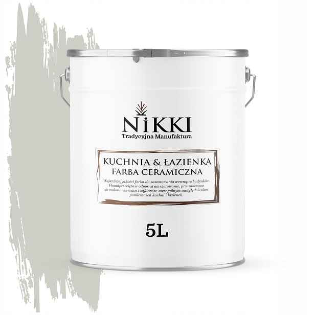Barva Keramická Kuchyně Koupelna Khaki Světlý H1762 Hluboký Mat 5L Nástěnná