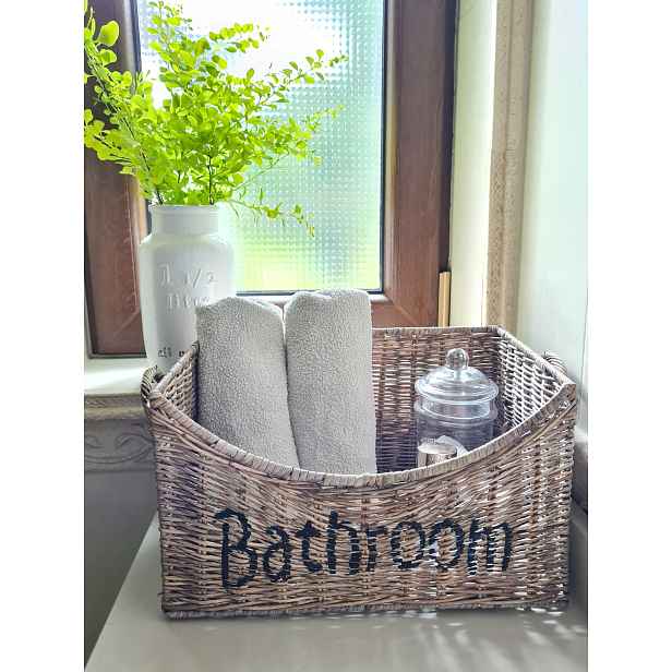 Ratanový kontejner Hampton Bathroom do koupelny