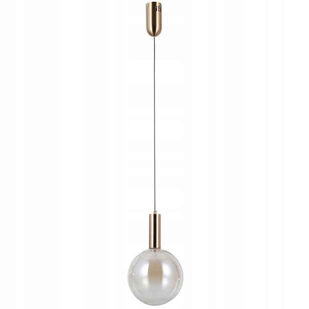 Závěsná stropní lampa zlatá Led samostatná koule do obývacího pokoje, ložnice Strela