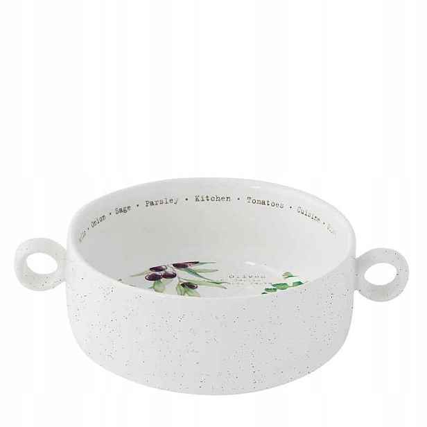 Porcelánová Mísa s Oušky na saláty, svačiny Home Kitchen
