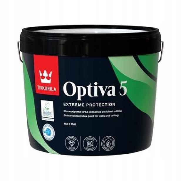 Tikkurila Optiva 5 Matt Baza A 2,7L (bílá)