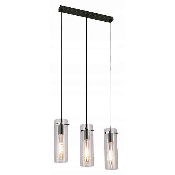 Závěsné svítidlo E27 3x40W černé barvy 5259 Acantha Rabalux
