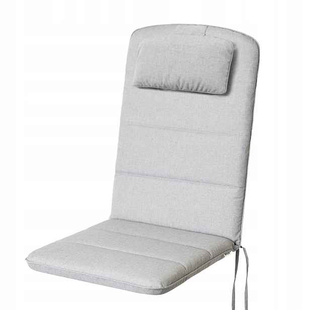 Polštář na zahradní židli s vysokým opěradlem 50x48, voděodolná Uv opěrka hlavy