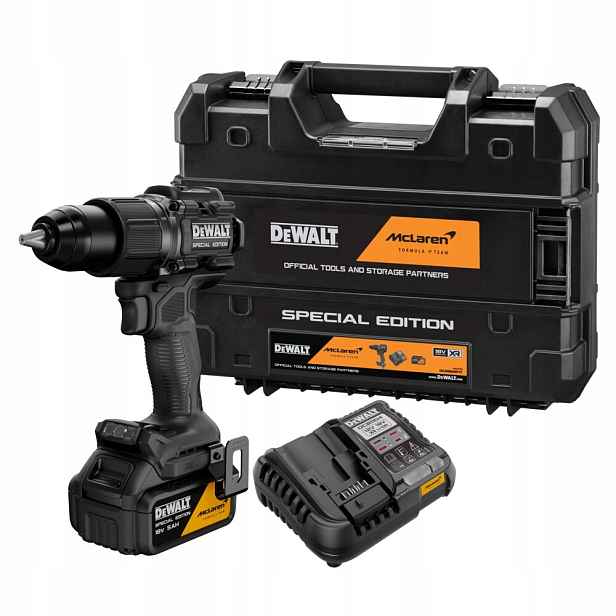 Aku Vrtačka 1x5Ah, 18V Xr, Dewalt [DCD86MP1T-QW] Mclaren