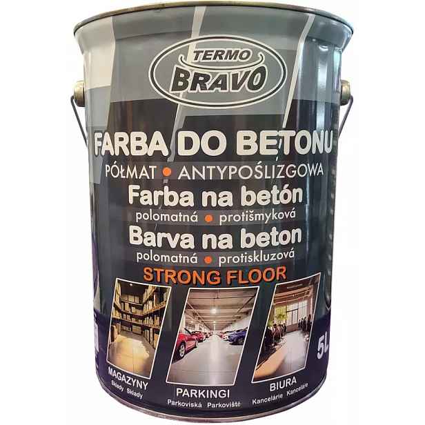 STRONG FLOOR barva na beton světle šedá 5l