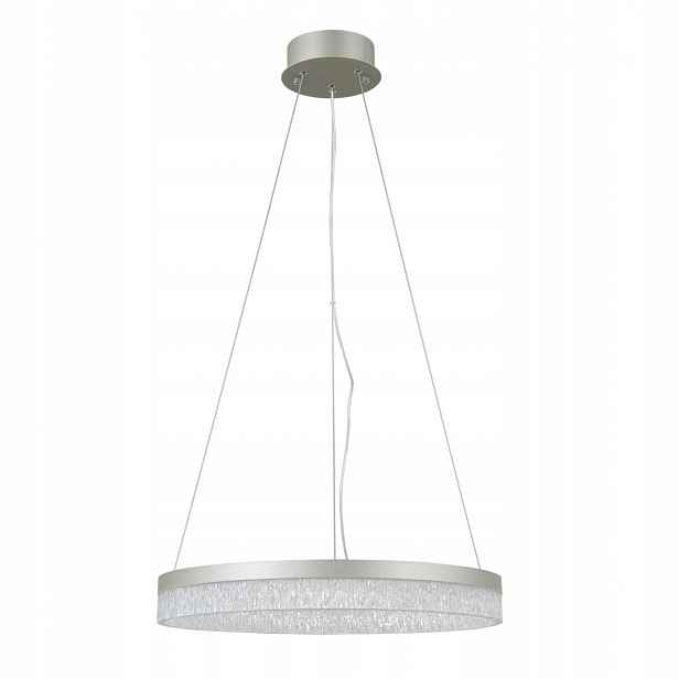 Pantal PND-34533-M-SILV Moderní dekorativní stříbrná závěsná Led lampa