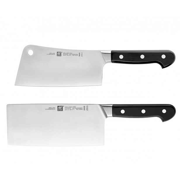 Zwilling Pro, asijský set nožů (čínský kuchařský nůž a sekáček) 38447-005