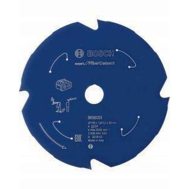 Bosch Kotoučová Pila Fiber Cement Expert 160x20 mm 4-ZUBY B2608644554