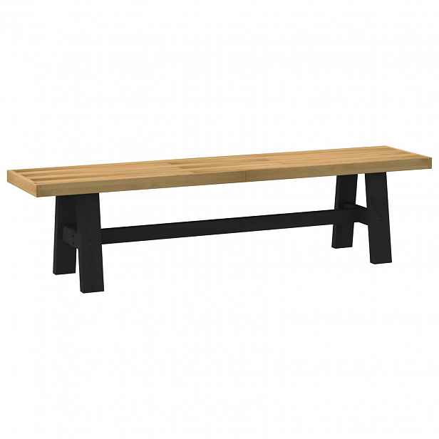 vidaXL Jídelní lavička NOAIN 160 x 41 x 45 cm Masivní borovice