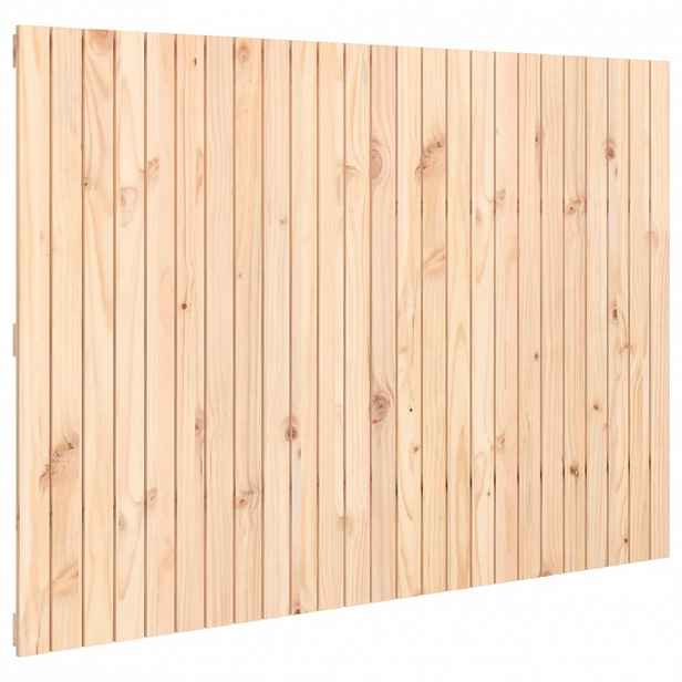 vidaXL Nástěnné čelo postele 159,5 x 3 x 110 cm masivní borové dřevo