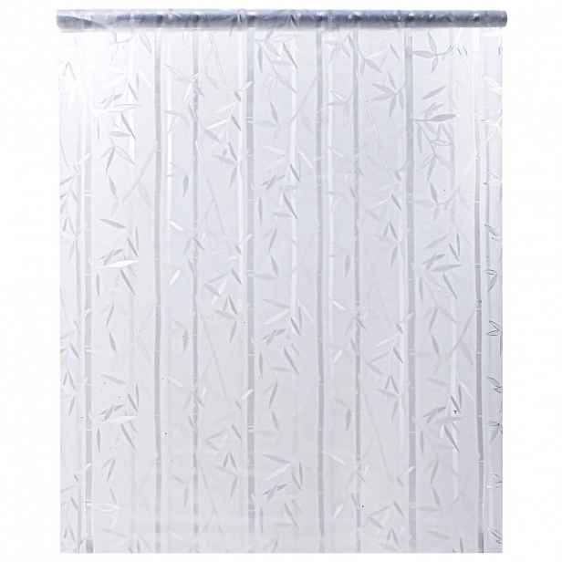 vidaXL Okenní fólie matná bambusový vzor 45 x 500 cm PVC
