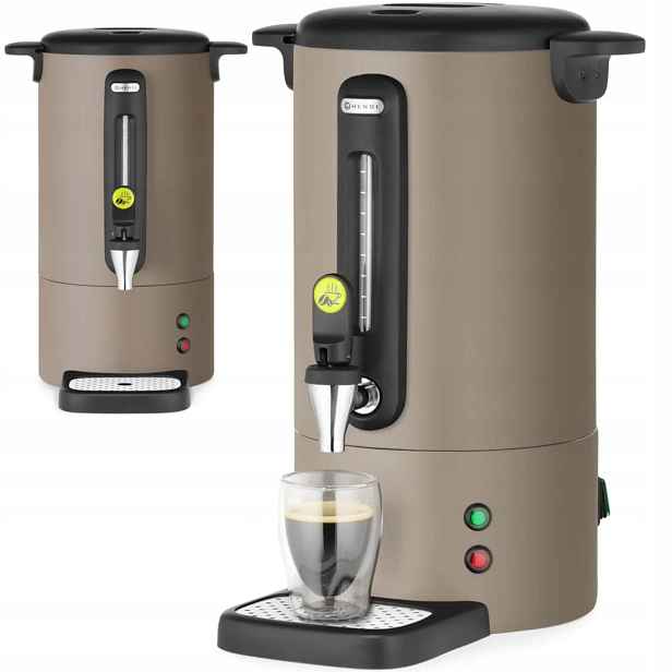 Kávovar s kohoutkovým odkapávačem 7 l 1050 W taupe barva