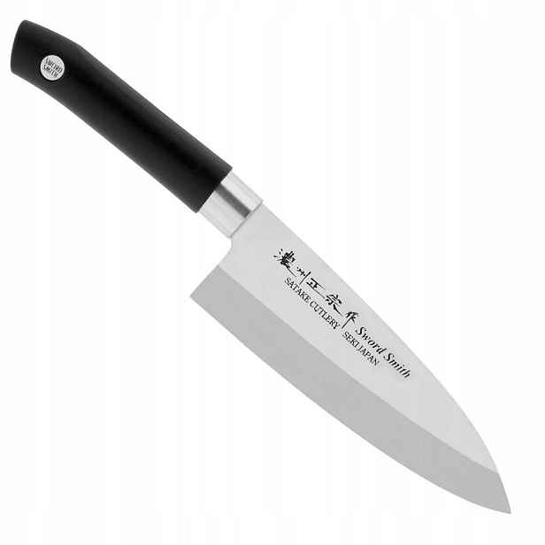 Satake Sword Smith Japonský Nůž na filetování Deba 56 Hrc 16 cm