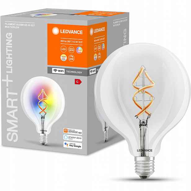 Led žárovka E27 4,5W Rgb Wifi stmívatelná Ledvance
