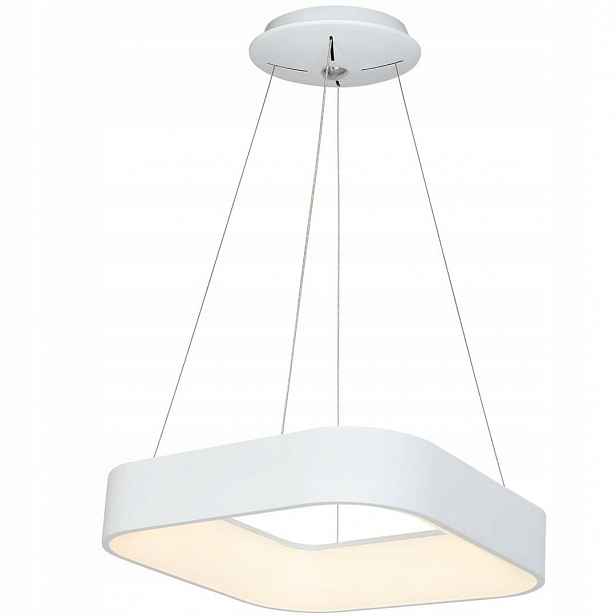 Závěsná lampa Astro bílá 24W Led 1680 lm moderní do obývacího pokoje
