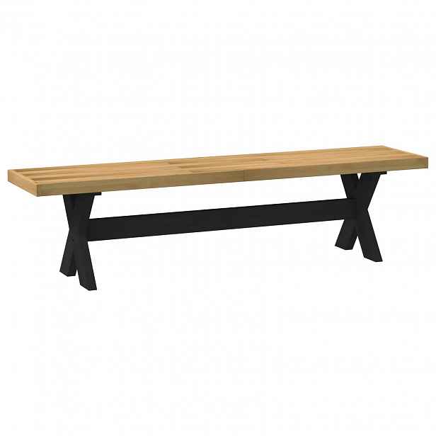 vidaXL Jídelní lavička NOAIN 160 x 41 x 45 cm Masivní borovice