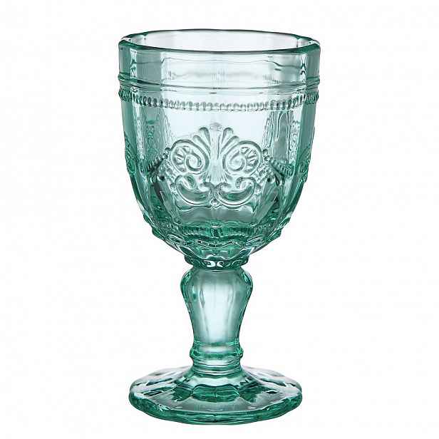 Butlers VICTORIAN Sklenice na stopce 230 ml - mátová