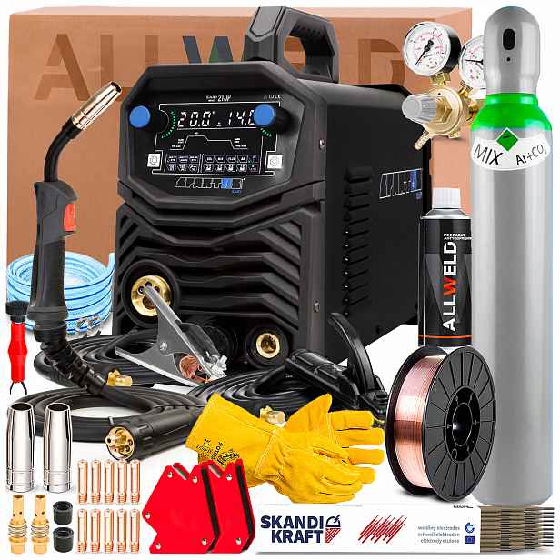 Invertorová Svářečka Spartus Easymig 210P 230V 200A Synergie Mma Tig Flux