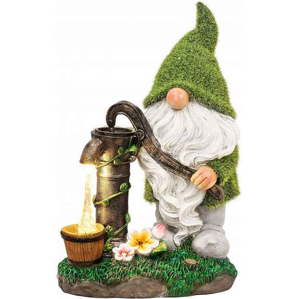 Zahradní trpaslík Solární lampa 29 Cm