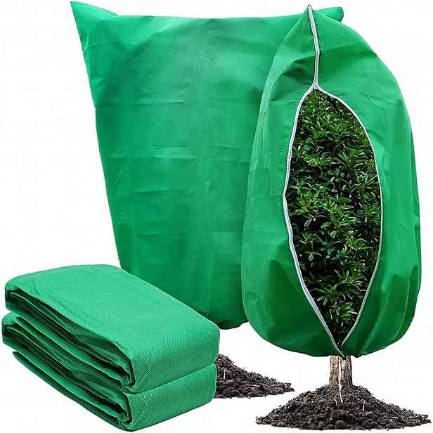 2x Ochranná Kapuce Pro Rostliny Na Zimu Flizelina Netkaná 60 x 80 cm Sáček 70 g