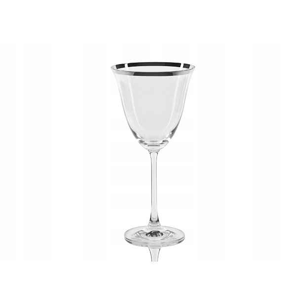 6 x Sklenice na víno 350 ml Platinium Line