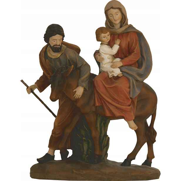 Krásná figurka „Útěk do Egypta“ – výška 19,6 cm