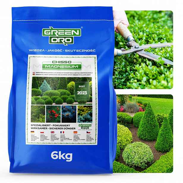 Podzimní hnojivo proti zhnědnutí pro Tui jehličnany a tisy smrk pod Tuje 6 kg