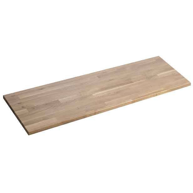 Sapho WOODY deska 1206x28x463mm, masiv přírodní dub